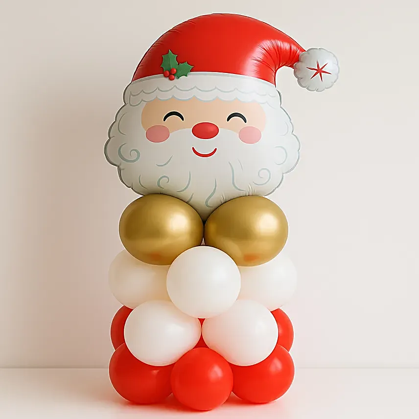Santa's Christmas Balloon Display