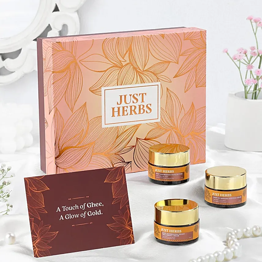 Just Herbs 24K Glow Essentials Set