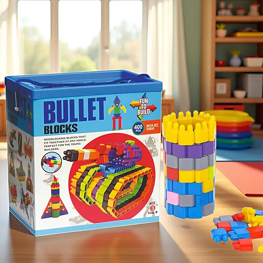 Bullet Block Stacking Game