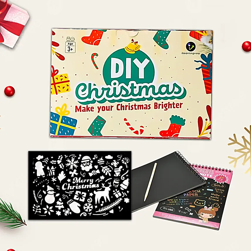 Christmas Scratch Doodle Kit