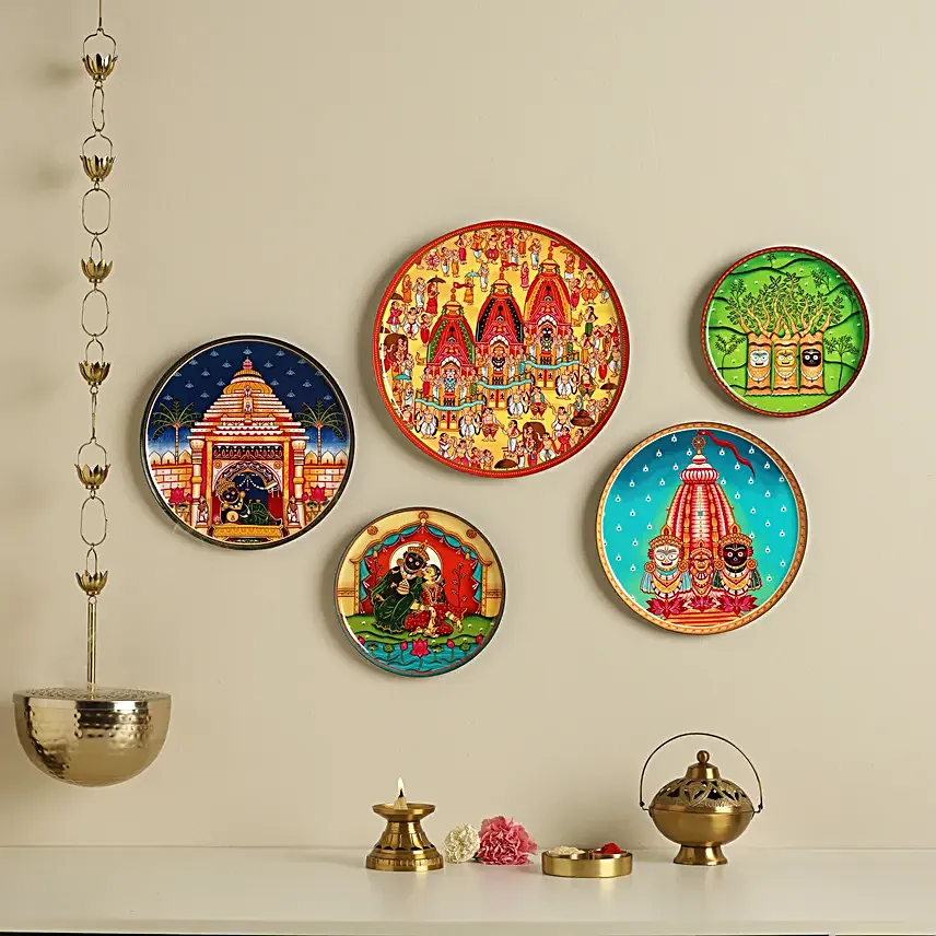 Ritualistic Creative Wall Art Metal Plate
