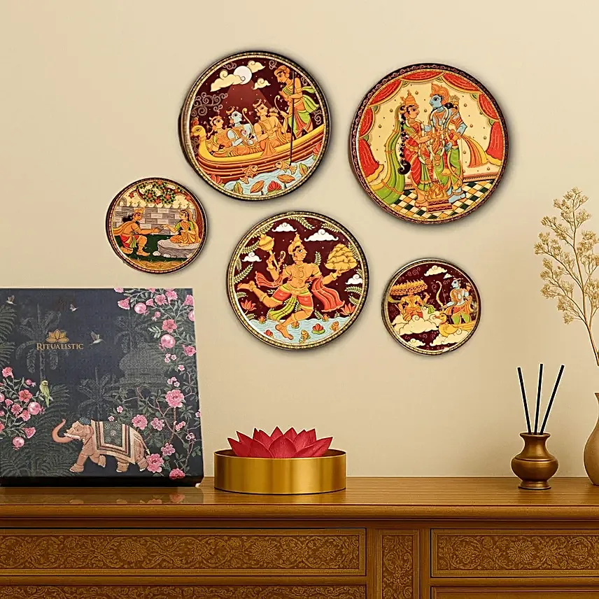 Ritualistic Statement Design Metal Wall Plate