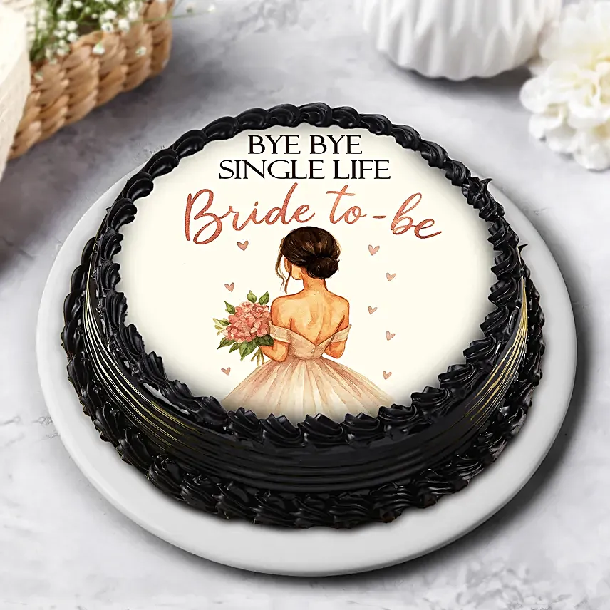 Bride to Be Celebration Cake 1 Kg