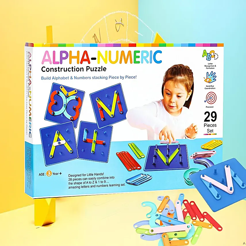 Alpha-Numeric Puzzle Set