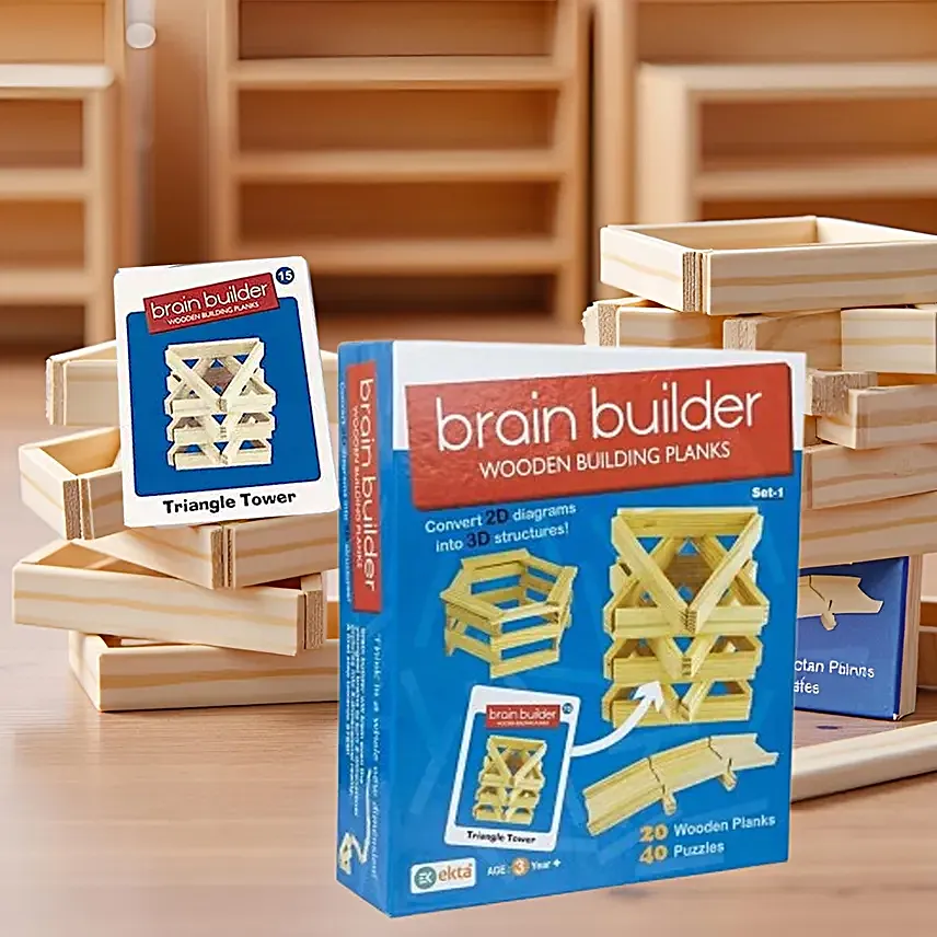 Brain Builder Wooden Planks