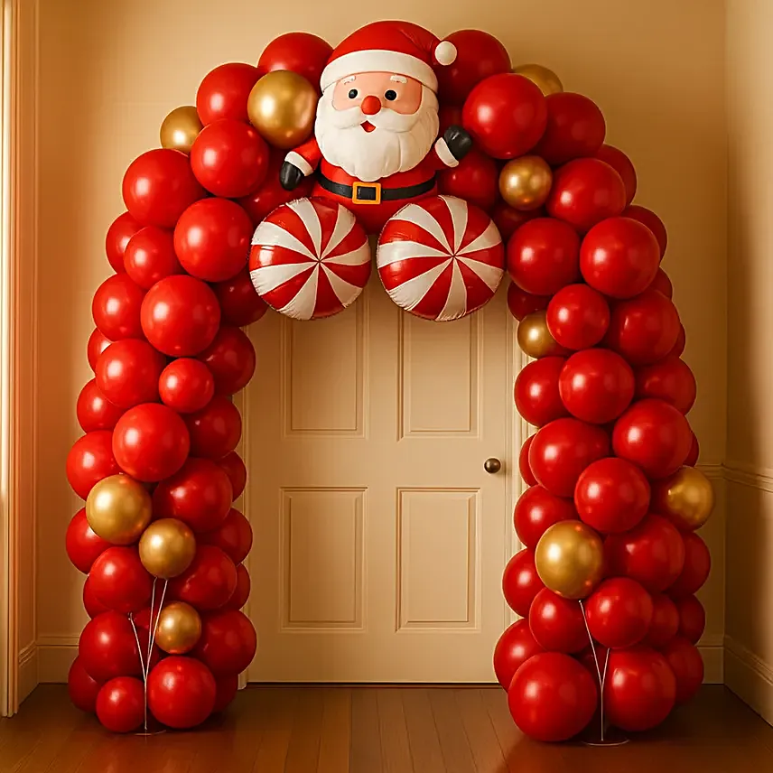Christmas Yuletide Balloon Decor Set